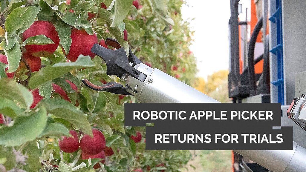Robotic apple picker General Fruit Growing Growing Fruit