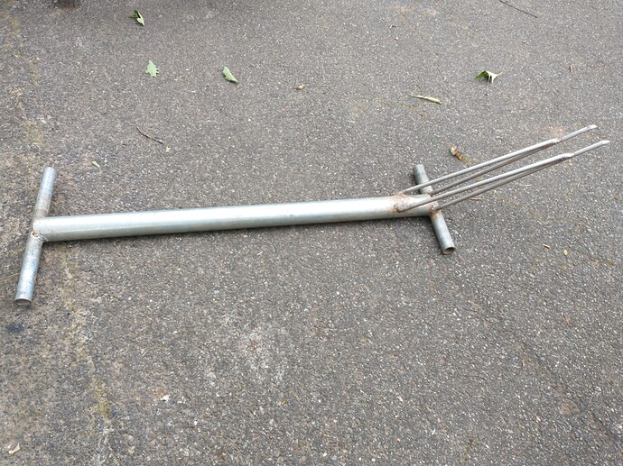 digging fork narrow
