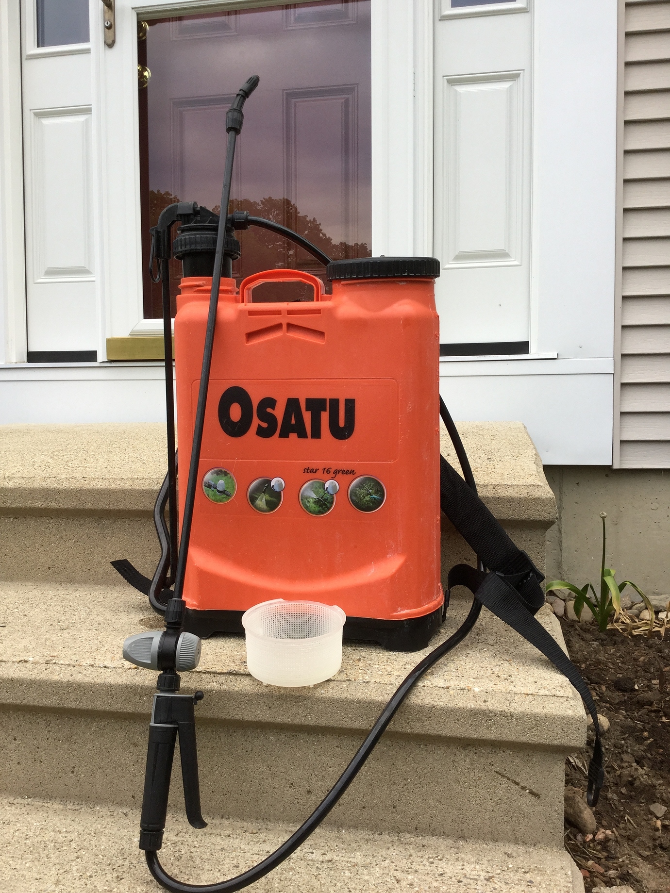 What type of sprayer for Surround wp? General Fruit Growing Growing