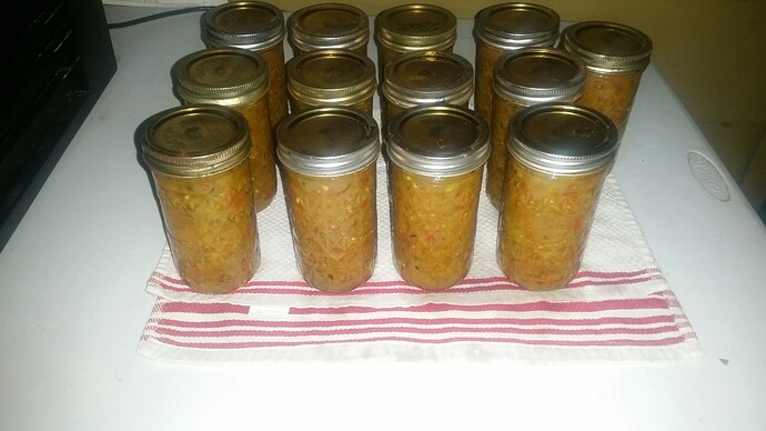 Sweet and Spicy Relish 2021