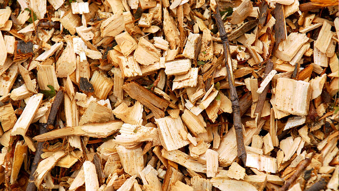 wood chips