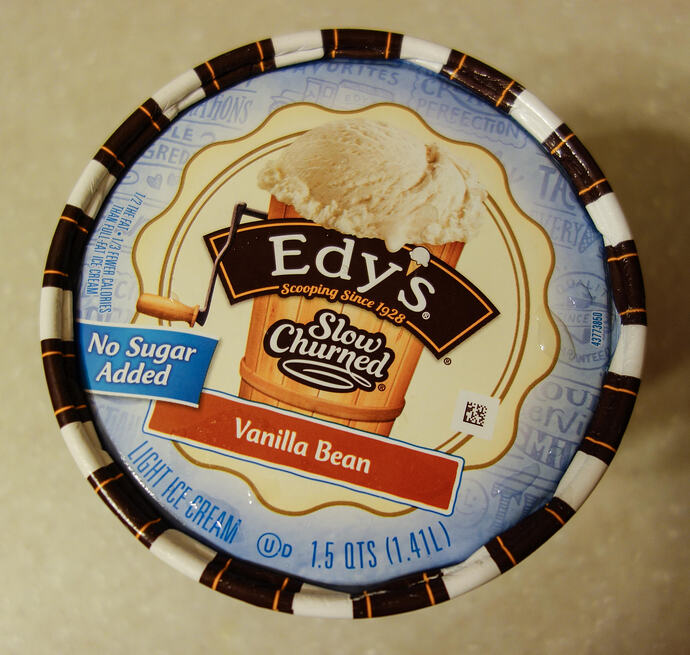 ice cream left out in store was melted and refrozen (3)
