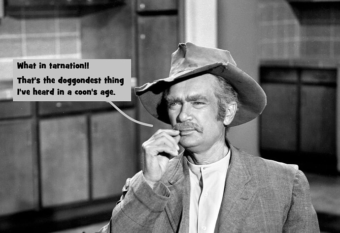 tarnation doggondest