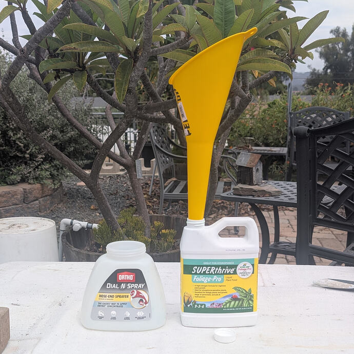 Foliage Pro returned to bottle