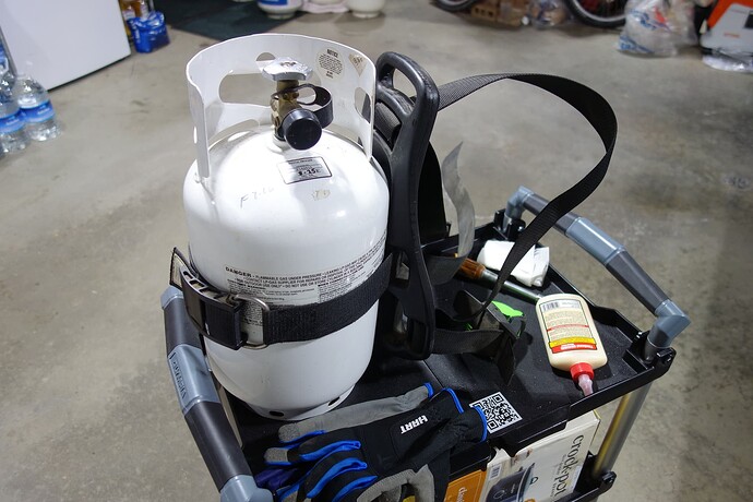 scuba tank harness #10 propane tank (2)