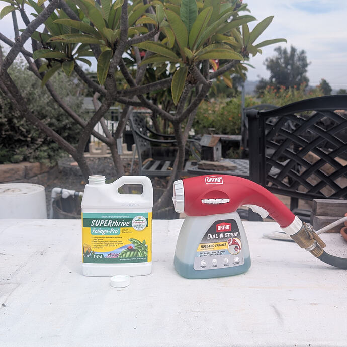 Foliage Pro with Dial-N-Spray