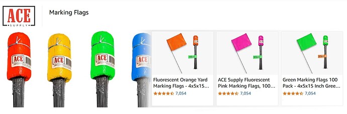 Flags marker