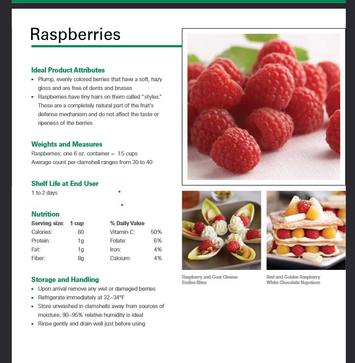 raspberry handling driscoll